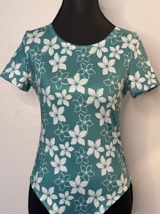 Bodysuit  - Teal Melia