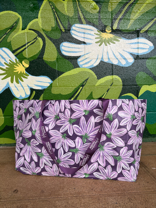 XL Tote - Purple Naupaka