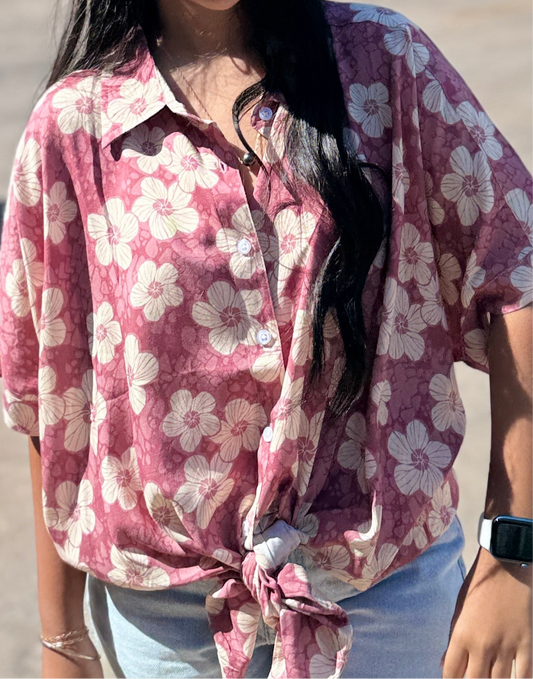Leilani Top - Blush Hau