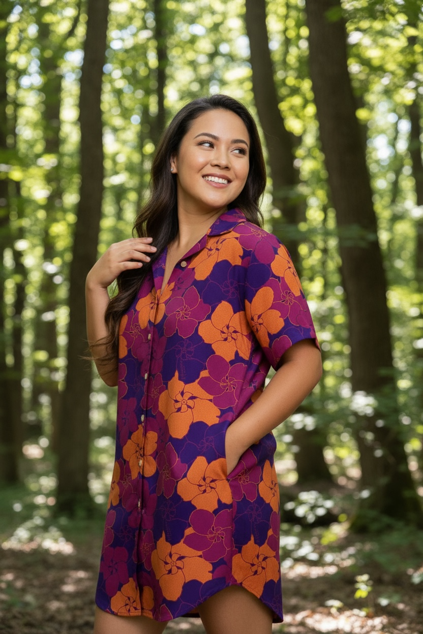 Noe Dress Tropical Hau