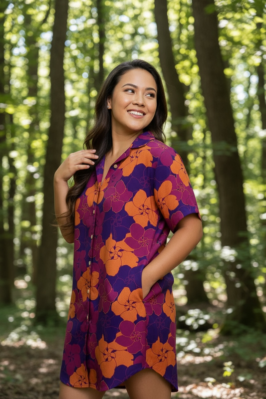 Noe Dress Tropical Hau