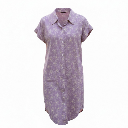Hiwa Dress - Lavender Orchid